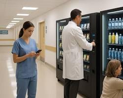 Vending machines for hospitals and healthcare facilities