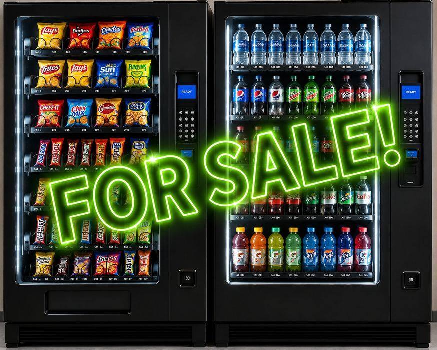 Vending machines for sale